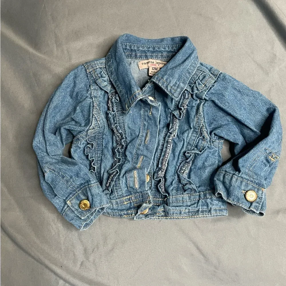 Ruffle Jean Jacket bundle